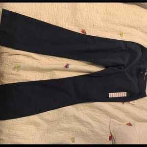 Brand new dark navy boot cut pants